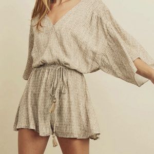 Tan Romper